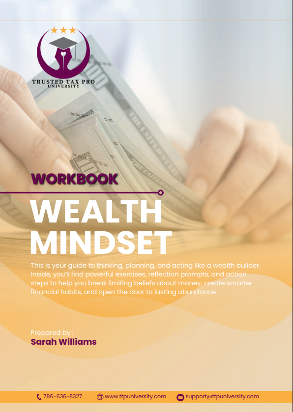 Wealth Mindset Workbook